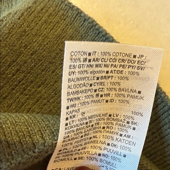 GAP Women's Dark Green Cardigan Sweater - Picture 4 of 6